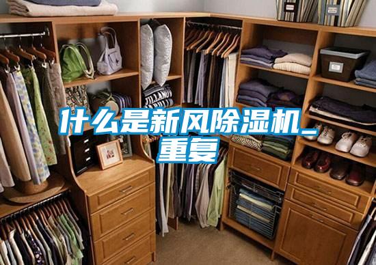 什么是新风除湿机_重复