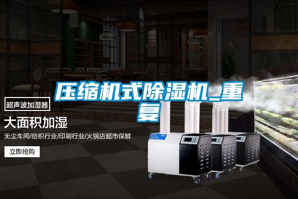 压缩机式除湿机_重复