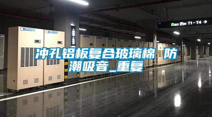 冲孔铝板复合玻璃棉 防潮吸音_重复