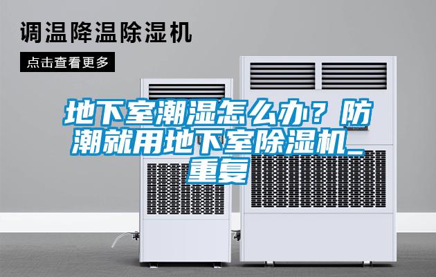 地下室潮湿怎么办？防潮就用地下室除湿机_重复