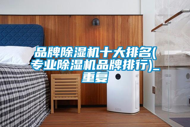 品牌除湿机十大排名(专业除湿机品牌排行)_重复