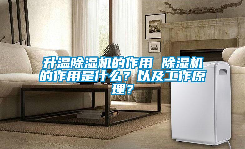 升温除湿机的作用 除湿机的作用是什么？以及工作原理？