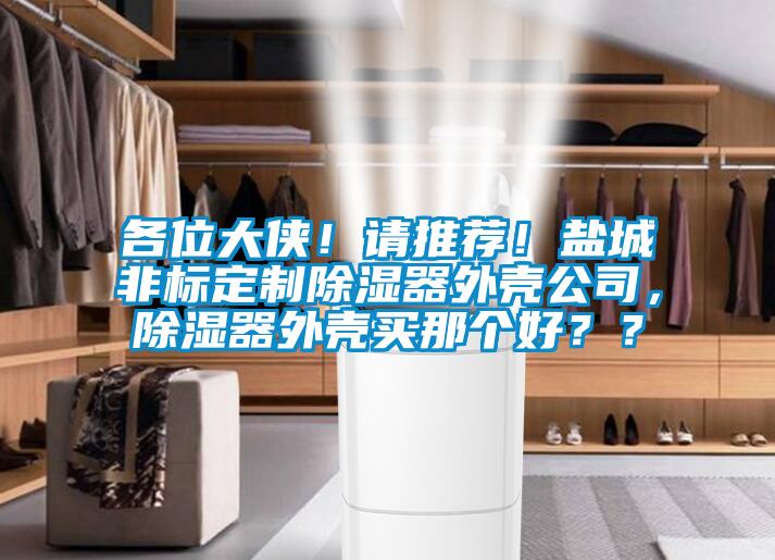 各位大侠!请推荐!盐城非标定制除湿器外壳公司,除湿器外壳买那个好??