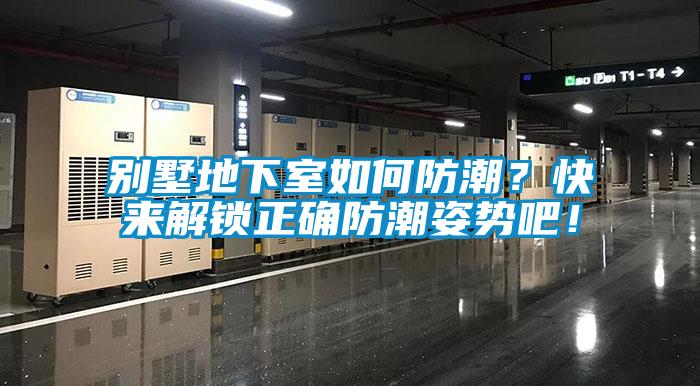 别墅地下室如何防潮？快来解锁正确防潮姿势吧！