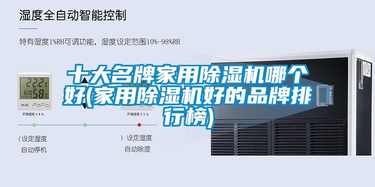 十大名牌家用除湿机哪个好(家用除湿机好的品牌排行榜)