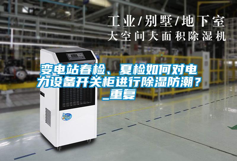 变电站春检、夏检如何对电力设备开关柜进行除湿防潮?_重复