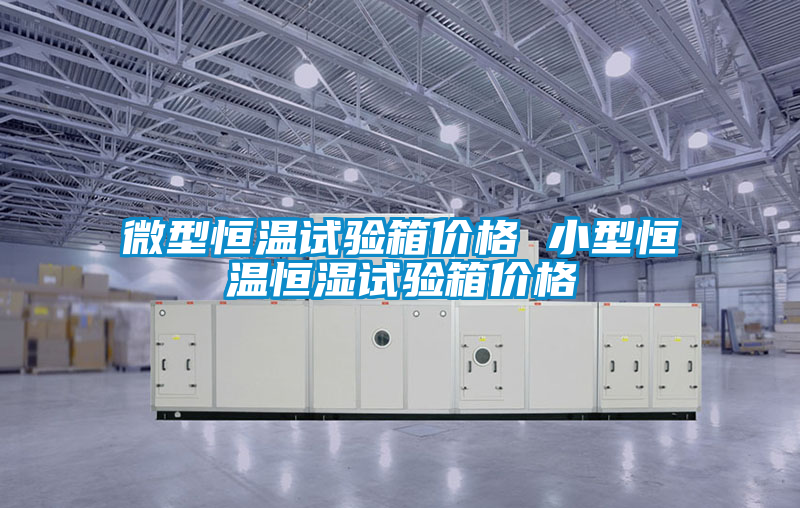 微型恒温试验箱价格 小型恒温恒湿试验箱价格