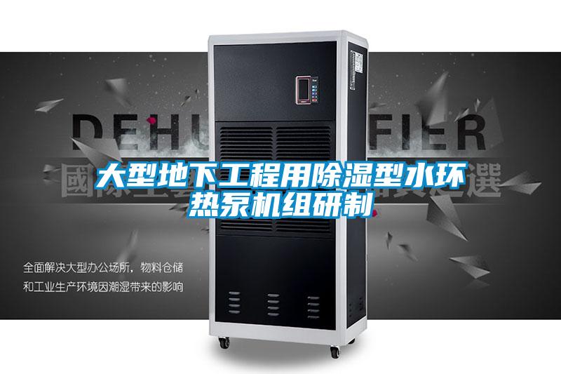 大型地下工程用除湿型水环热泵机组研制