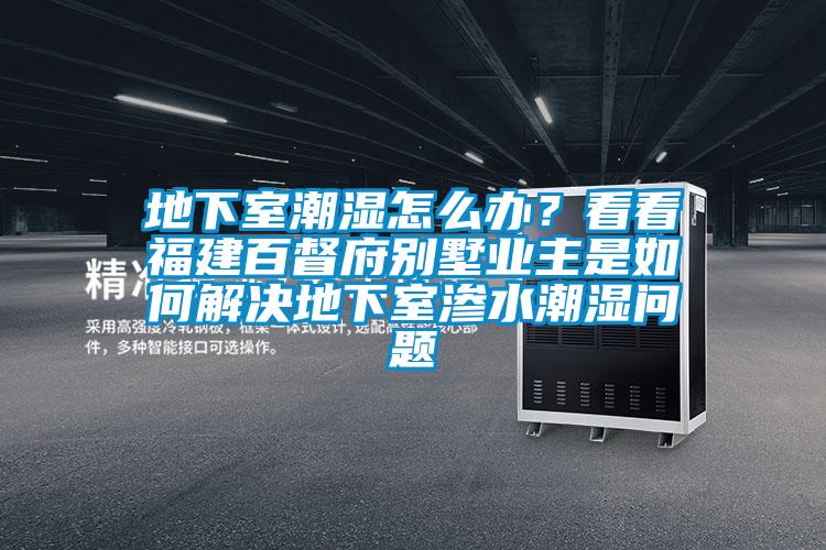 地下室潮湿怎么办?看看福建百督府别墅业主是如何解决地下室渗水潮湿问题