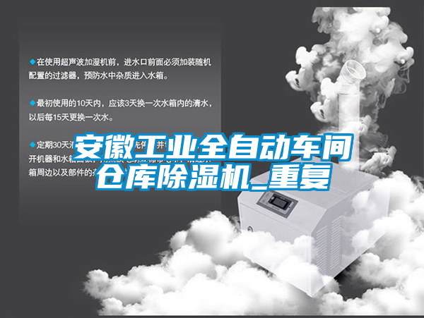 安徽工业全自动车间仓库除湿机_重复
