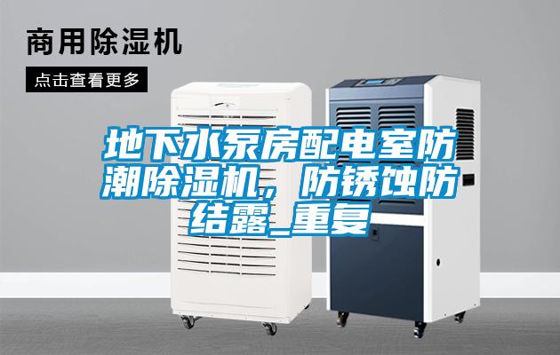 地下水泵房配电室防潮除湿机，防锈蚀防结露_重复