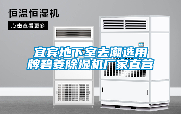 宜宾地下室去潮选用牌碧菱除湿机厂家直营