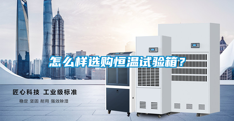 怎么样选购恒温试验箱？