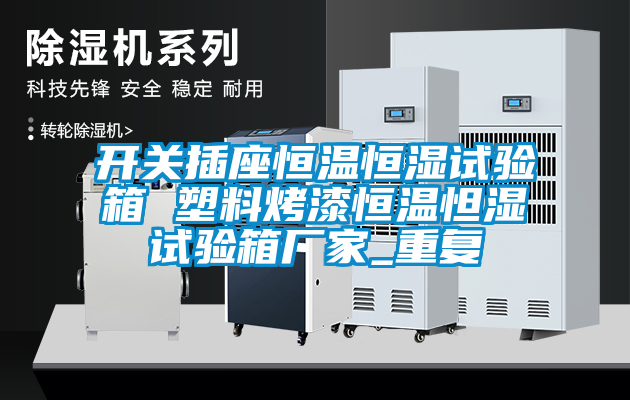 开关插座恒温恒湿试验箱 塑料烤漆恒温怛湿试验箱厂家_重复