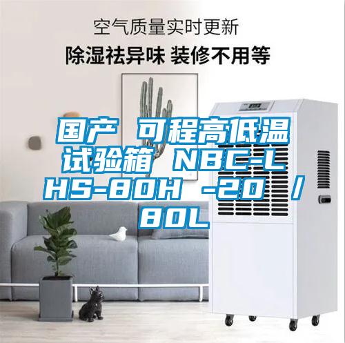 国产 可程高低温试验箱 NBC-LHS-80H -20℃／80L