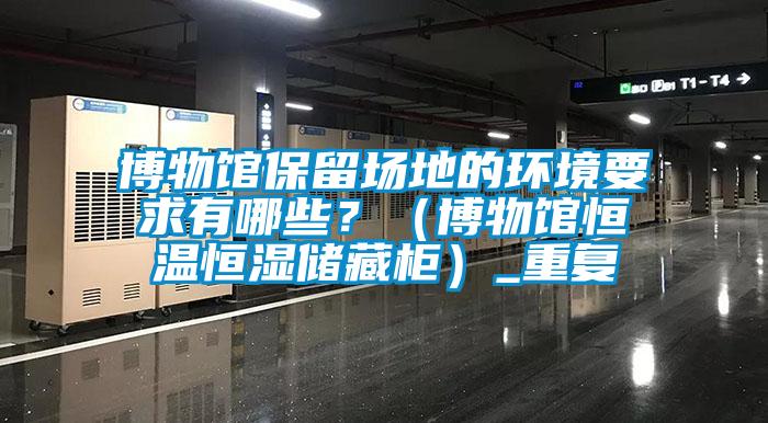博物馆保留场地的环境要求有哪些？（博物馆恒温恒湿储藏柜）_重复