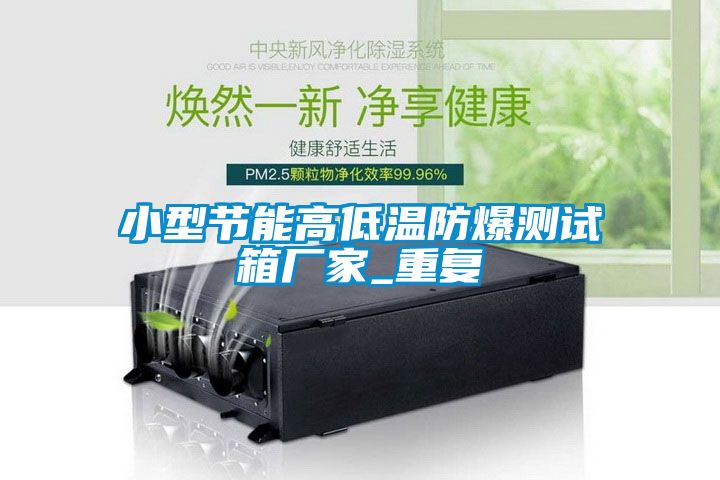 小型节能高低温防爆测试箱厂家_重复