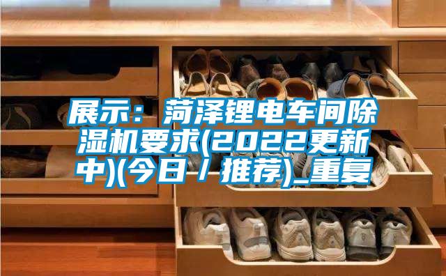 展示：菏泽锂电车间除湿机要求(2022更新中)(今日／推荐)_重复