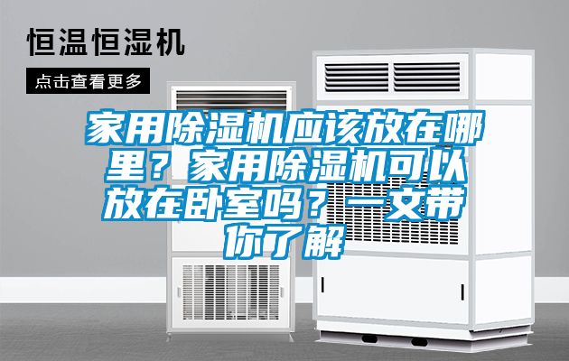 家用除湿机应该放在哪里？家用除湿机可以放在卧室吗？一文带你了解