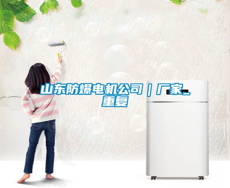 山东防爆电机公司｜厂家_重复