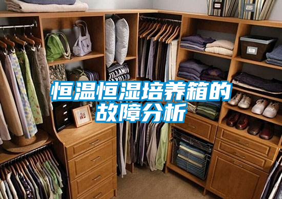 恒温恒湿培养箱的故障分析