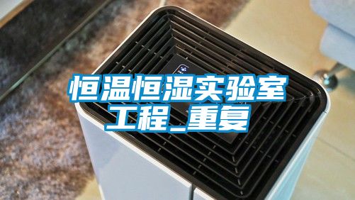 恒温恒湿实验室工程_重复