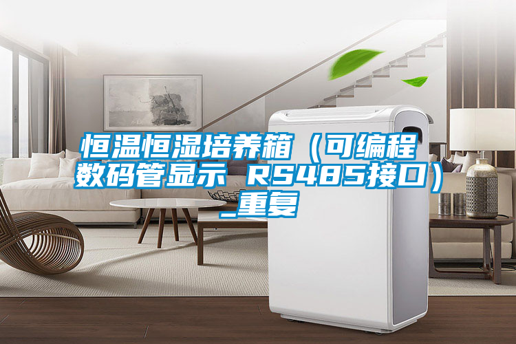 恒温恒湿培养箱(可编程 数码管显示 RS485接口)_重复