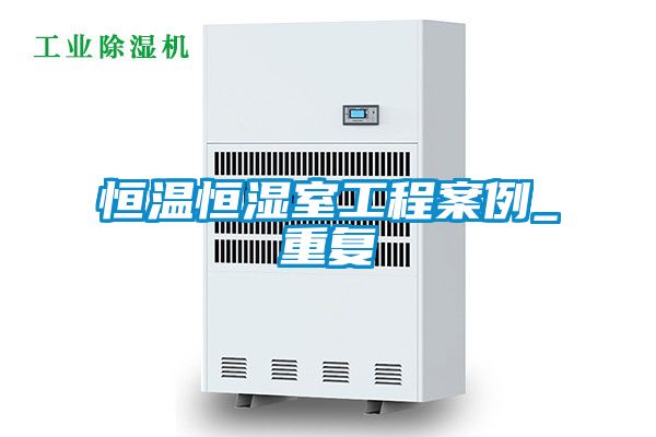 恒温恒湿室工程案例_重复