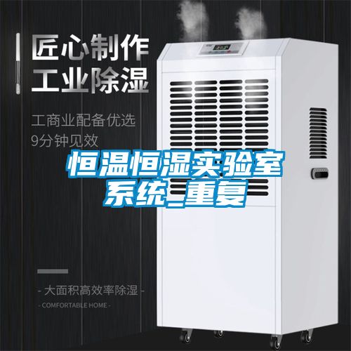 恒温恒湿实验室系统_重复