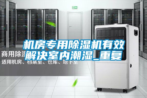 机房专用除湿机有效解决室内潮湿_重复
