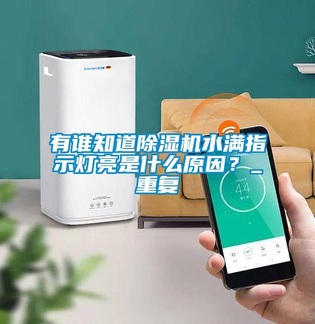 有谁知道除湿机水满指示灯亮是什么原因？_重复