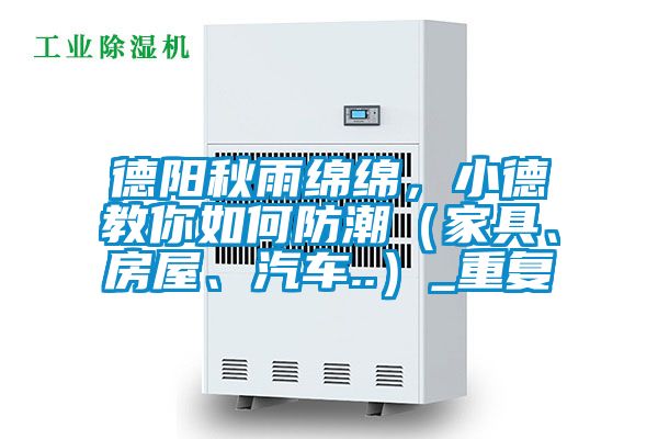 德阳秋雨绵绵，小德教你如何防潮（家具、房屋、汽车..）_重复
