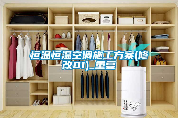 恒温恒湿空调施工方案(修改01)_重复