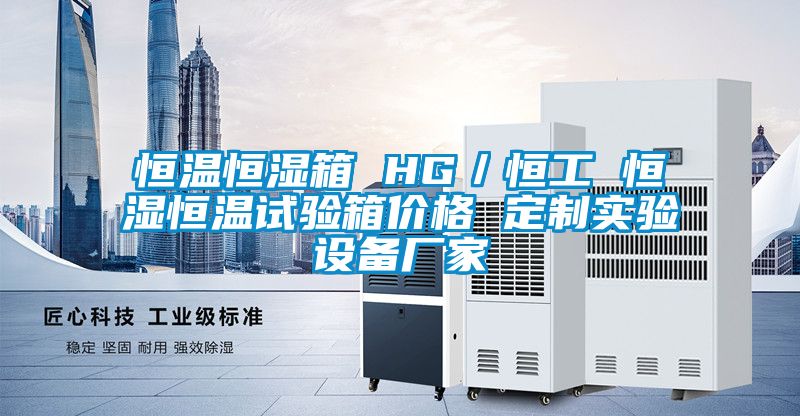 恒温恒湿箱 HG／恒工 恒湿恒温试验箱价格 定制实验设备厂家