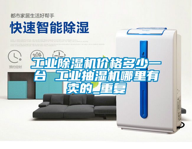 工业除湿机价格多少一台 工业抽湿机哪里有卖的_重复