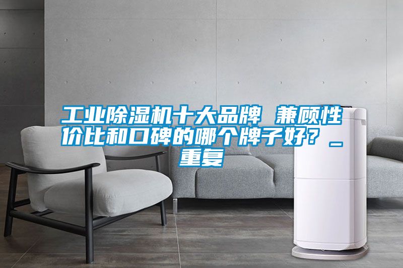 工业除湿机十大品牌 兼顾性价比和口碑的哪个牌子好？_重复