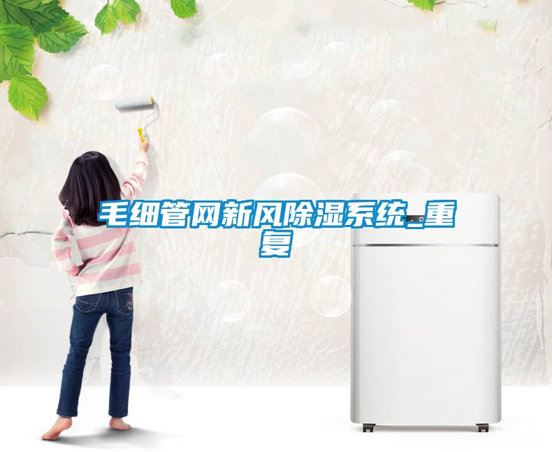 毛细管网新风除湿系统_重复