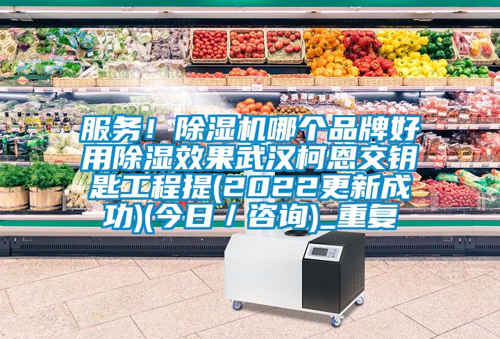 服务！除湿机哪个品牌好用除湿效果武汉柯恩交钥匙工程提(2022更新成功)(今日／咨询)_重复