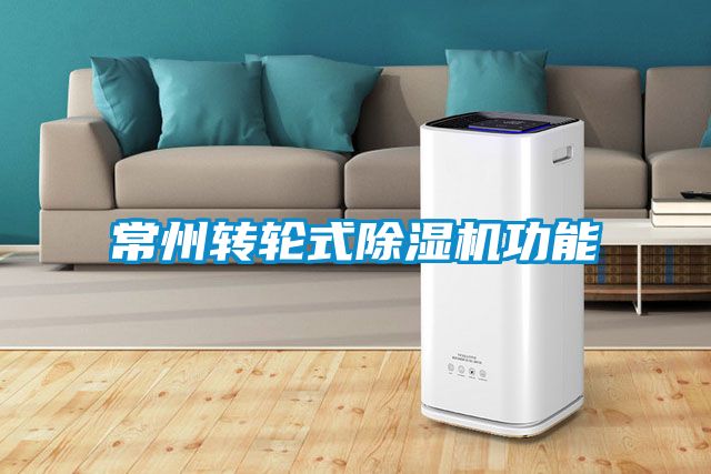 常州转轮式除湿机功能