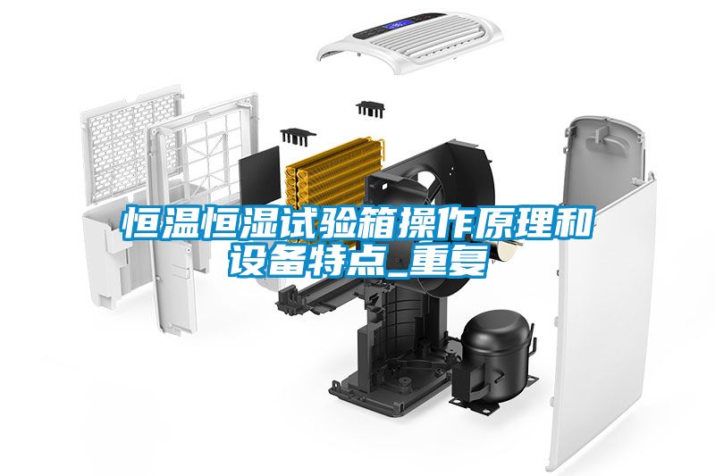 恒温恒湿试验箱操作原理和设备特点_重复