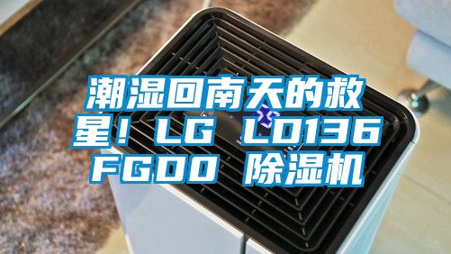 潮湿回南天的救星！LG LD136FGD0 除湿机