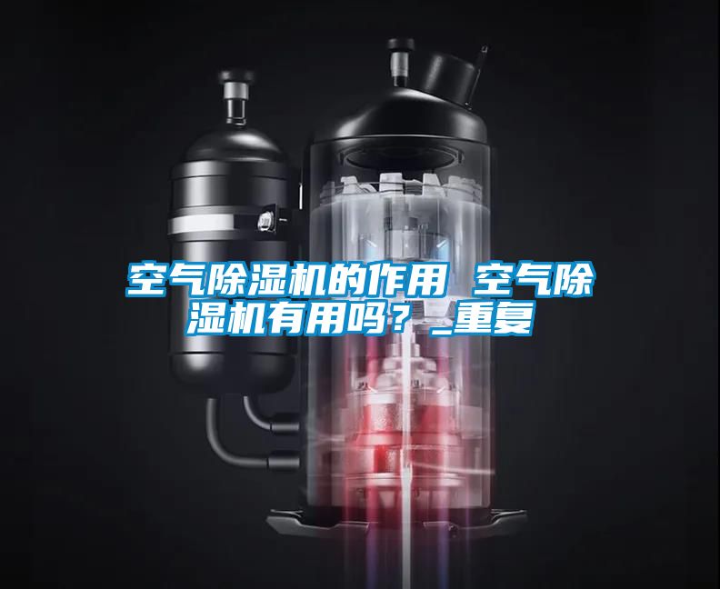 空气除湿机的作用 空气除湿机有用吗？_重复