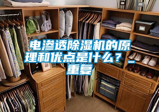 电渗透除湿机的原理和优点是什么？_重复