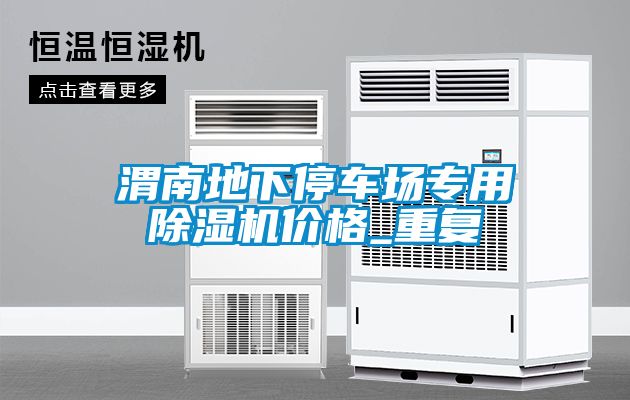 渭南地下停车场专用除湿机价格_重复
