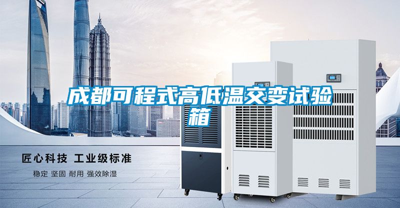 成都可程式高低温交变试验箱