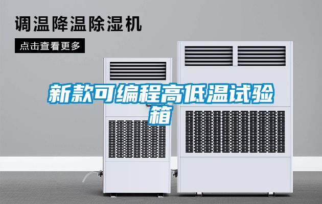 新款可编程高低温试验箱