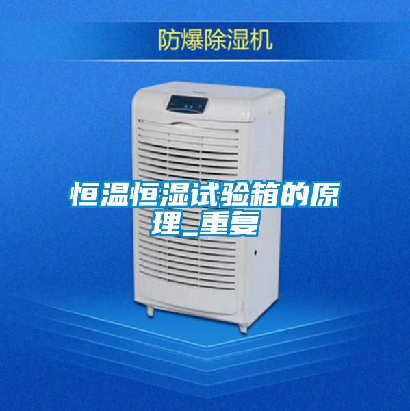 恒温恒湿试验箱的原理_重复
