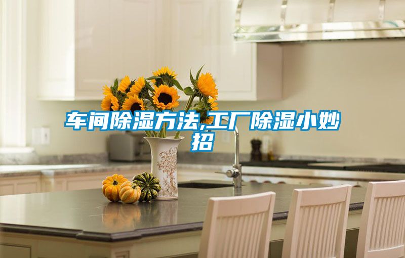车间除湿方法,工厂除湿小妙招