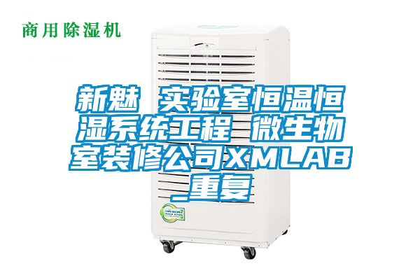 新魅 实验室恒温恒湿系统工程 微生物室装修公司XMLAB_重复