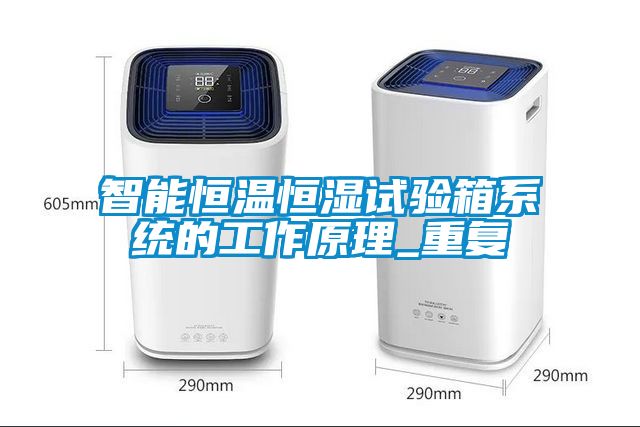 智能恒温恒湿试验箱系统的工作原理_重复